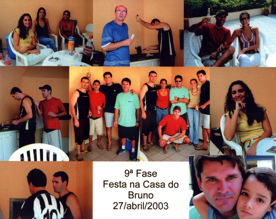 Churrasco na casa do Bruno